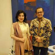 With Director for  European Affairs 2, Mr. Punjul S. Nugraha on the occasion of The Finnish Independence Day Celebration in Jakarta, December 5, 2025